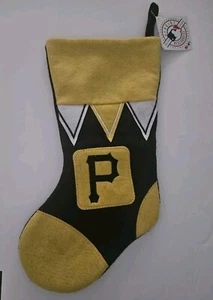 PITTSBURGH PIRATES Christmas  Stocking  17" Genuine MLB MERCH NEW NWT  - Picture 1 of 6