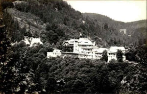 Schwarzburg Thüringen DDR Postkarte ~1955/60 Reichsbahn-Erholungsheim E.Thälmann - Picture 1 of 2