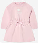 Nwt Burberry Kids Baby Girl 18M Ffion Logo Sweater Dress Pink $388