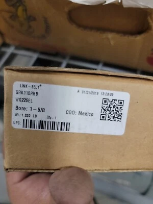 GRA110RRB Bearing for Universal Products Rexnord Link-belt Wg226el Nbx3 - Image 1 of 2