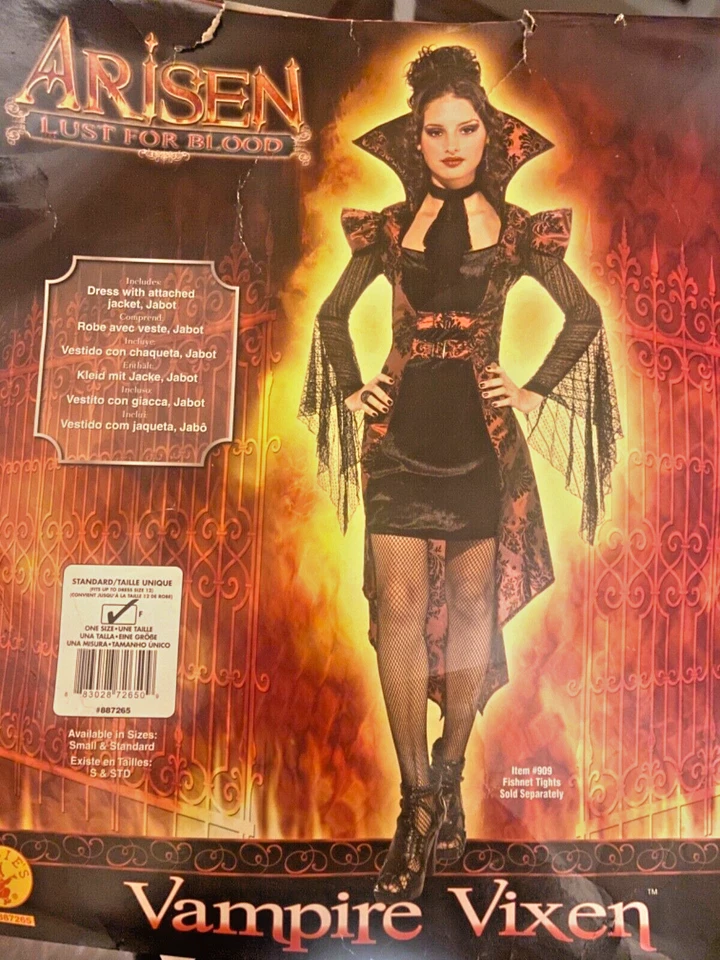 ARISEN VAMPIRE VIXEN OUTFIT ONE SIZE WOMENS - Image 1 of 4