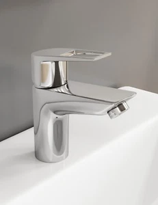 Grohe BauLoop Single Lever Bathroom Basin Sink Mixer WELS 5 Star 90mm spout - Picture 1 of 3