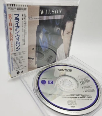 BRIAN WILSON Self Titled Japan Vintage CD 25P2 2130 w/OBI The Beach Boys 1988 - Image 1 of 4