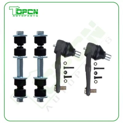 For 1997-1999 Mercury Tracer Suspension 4Pcs Front Lower Ball Joint Sway Bar Kit Foto 1 de 4