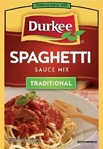 Durkee Spaghetti Sauce Mix, 1.25 Ounce --- 24 Per Count - Picture 1 of 4