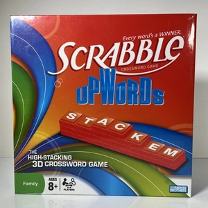 Scrabble Upwords 3D Crossword Game 2008 New Sealed Parker Brothers - Picture 1 of 6