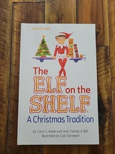 Elf On The Shelf GIRL Blue Eyes Brown Hair Christmas Tradition Book New Open Box - Picture 1 of 3