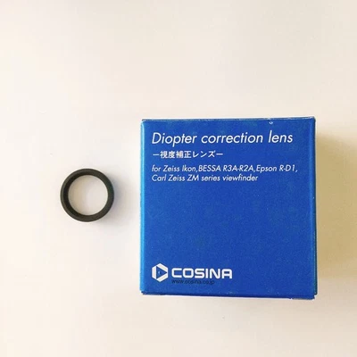 【COMO NUEVO】Lente de corrección de dioptrías COSINA 0 para visor ZEISS BESSA R3A R2A ZM Foto 1 de 4