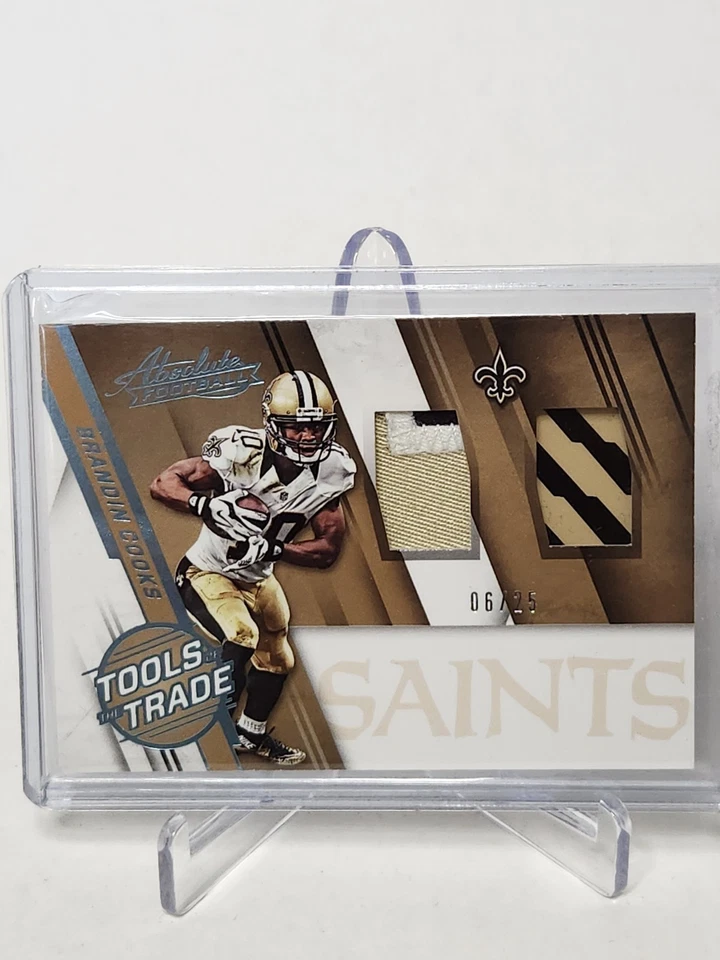 2016 Panini Absolute - Tools of the Trade Double Brandin Cooks #30 /25 MEM - Image 1 of 2