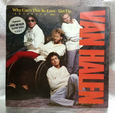 Van Halen Why Can't This Be Love (Extended Mix) 12" Single Record Vinyl 1986 - Image 1 of 4