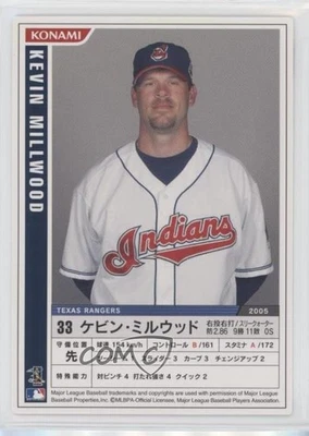 2006 Konami MLB Kevin Millwood #M06-139 - Image 1 of 2