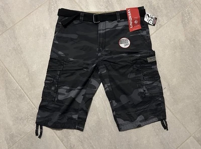 Unionbay Hombre Cordova Cinturón Mensajero Carga Camuflaje Corto, Nuevo Talla 36 Para Hombre Foto 1 de 3