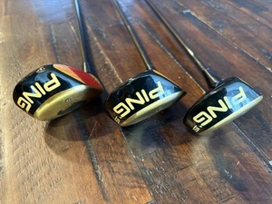 Rarely Used~Ping ISI Tour Karsten **5,7,9 Woods** RH~350 Series~Golf Pride~L@@K - Picture 1 of 10