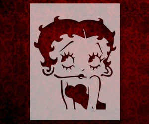 Plantilla Betty Boop Face 8.5" x 11" ENVÍO RÁPIDO GRATIS (524) - Imagen 1 de 1
