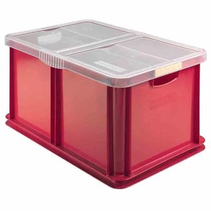 Eurobox + Deckel 60l 59x39x30cm Box Boxen Aufbewahrung Möbel Haushalt Ordnung - Bild 1 von 1