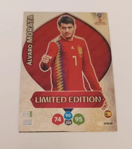 Limited Edition card Morata FIFA World Cup Russia 2018 Panini Adrenalyn XL - Imagen 1 de 1