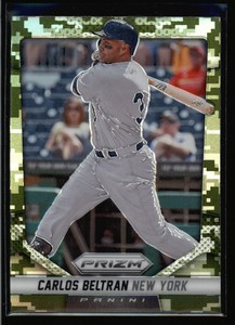 2014 Panini Prizm Prizms Camo #91 Carlos Beltran 