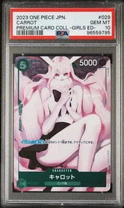 One piece TCG Carrot Premium Card Collection - Girls Ed JPN. PSA 10 - Picture 1 of 1