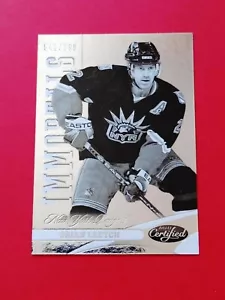 2012-13 Panini Certified Immortals #137 Brian Leetch #/999 New York Rangers - Picture 1 of 2