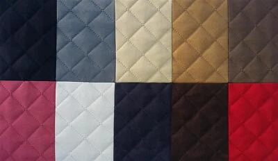 Polsterstoff Alcala gesteppt Meterware Microfaser Wildleder-Imitat kaschiert - Bild 1 von 2