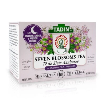 TADIN SEVEN BLOSSOMS TÉ DE HIERBAS 24 BOLSAS  Foto 1 de 3