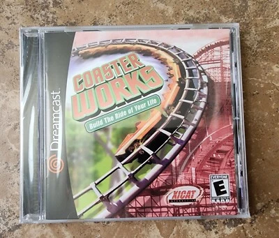 Coaster Works Roller Coaster Game NEW SEALED Sega DREAMCAST - Image 1 of 3