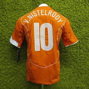 2004-2006 HOLLAND HOME FOOTBALL SHIRT V.NISTELROOY 10 LIMITED EDITION L NEW - Picture 1 of 15