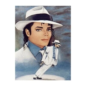 DIAMOND PAINTING - FULL DRILL - 30 X 40CM- Michael Jackson - STOCK IN CHINA