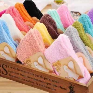 30 Pairs Home Soft Bed Floor Socks Fluffy Warm Winter Socks Women Girls Fashion - Picture 1 of 6