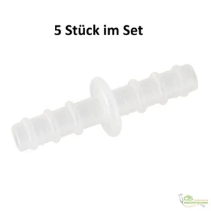 5x Conector de manguera para mangueras de oxígeno Conector Manguera de oxígeno - Imagen 1 de 2