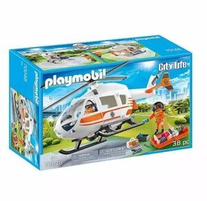Playmobil City Life Rettungshelikopter 70048 Neu & OVP Karankenhaus Hospital - Bild 1 von 2