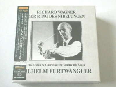 Furtwängler Wagner Ring des Nibelungen 13 SACD Hybrid Box TOWER RECORDS JAPAN - Image 1 of 3