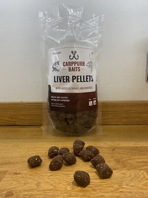 Carppurr baits liver pellets - 14mm-16mm-20mm-1kg-5kg for carp,catfish,sturgeon - Image 1 of 4
