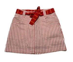 Nike Golf Tour Performance Striped Woven Convert Shorts Skort Skirt 518113 SZ 4 - Picture 1 of 7