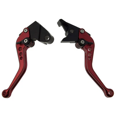 Hand Red 适用于川崎 Ninja ZX 6R 00-04 数控短制动离合器杆 手指 — 第 1/4 张图片
