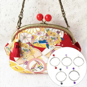 5 Pcs Goldene Tasche Handtaschen-Clutch-Rahmen Selber Machen Münzbeutelrahmen - Bild 1 von 12