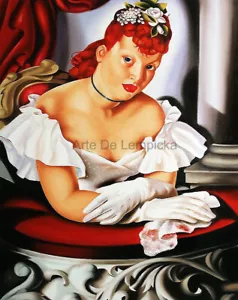 De Lempicka art Kunstwerk Deko Bild 30x42 Leinwand Collection A5LT9 - Bild 1 von 2