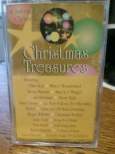 Christmas Treasures- Cassette- instrumentals- brand new-cmnc 0118 - Picture 1 of 6