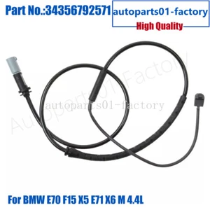 34356792571 Rear Disc Brake Pad Wear Sensor for BMW E70 F15 X5 E71 X6 M 4.4L - Picture 1 of 2