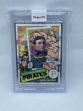 Topps Project 70 Ermsy x Honus Wagner Card #827 - Artist Proof /51 Silver Frame