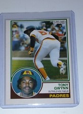 1983 O Pee Chee #143 Tony Gwynn Rookie Card