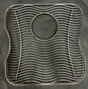 Rejilla de fregadero de acero inoxidable Elkay LKWOBG1616SS 15" x 15" x 1" - Imagen 1 de 8