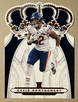 2019 Panini Chronicles DAVID MONTGOMERY Crown Royale Rookie #CR-22 CHICAGO BEARS - Image 1 of 2