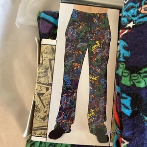Men’s XXL Marvel Comics Lounge Pants Pajama Bottoms Hulk Thor Captain America - Picture 1 of 9
