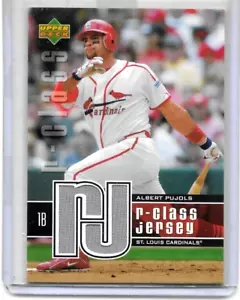 ALBERT PUJOLS 2004 UPPER DECK R-CLASS GAME USED JERSEY - Bild 1 von 1