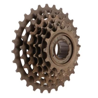 Ultralight MTB Mountain Bike Rear Hub 6 Speed Cassette Flywheels Sprockets - Image 1 of 4