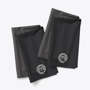 MasterChef Elite 4-Pack Cotton Kitchen Towels Dishcloth Machine-Washable - Picture 1 of 1