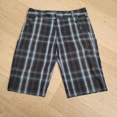 Pantalones cortos Columbia Titanium a cuadros para mujer talla 8 al aire libre senderismo aventura Coolmax Foto 1 de 4