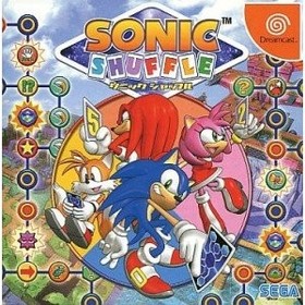 Sonic Shuffle Dreamcast SEGA Import Japan Video Game book form JP
