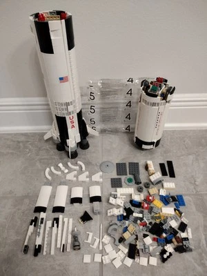 LEGO NASA Apollo Saturn V Space Exploration set - incomplete - Image 1 of 4